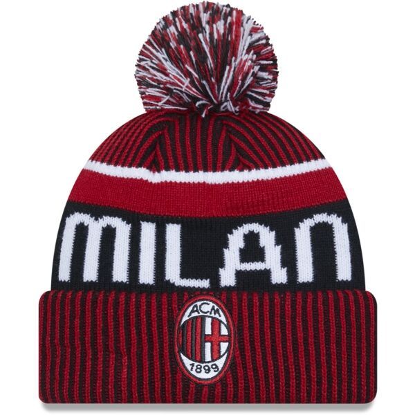 New Era New Era SPORT BEANIE AC MILAN Мъжка шапка, черно, размер