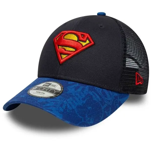 New Era New Era SUPERMAN YOUTH TRUCKER 9FORTY Детска шапка с козирка, черно, размер YOUTH