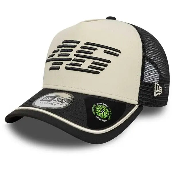 New Era New Era VR46 RECYCLED STRIPE 9FORTY TRUCKER Шапка с козирка, черно, размер UNI