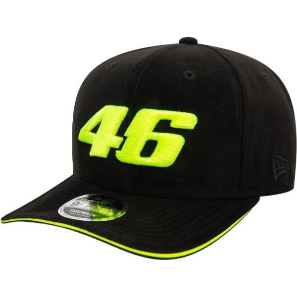 New Era New Era VR46 SUEDE 9FIFTY Шапка с козирка, черно, размер