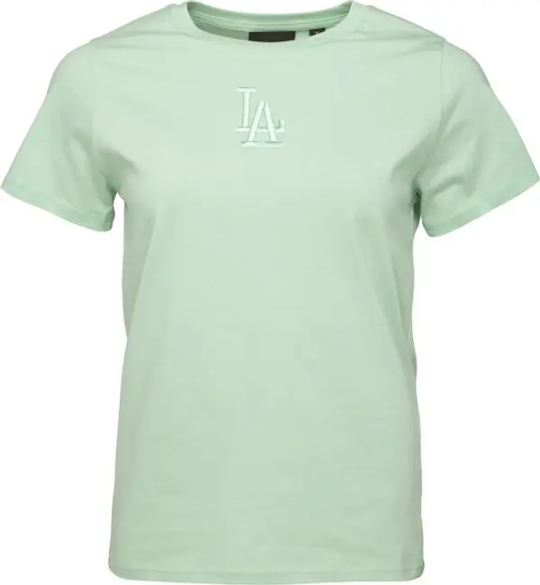 New Era New Era WMNS MLB LEAGUE ESSENTIALS LOSDOD Дамска тениска, светло-зелено, размер
