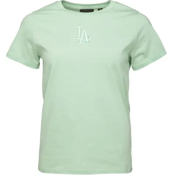 New Era New Era WMNS MLB LEAGUE ESSENTIALS LOSDOD Дамска тениска, светло-зелено, размер