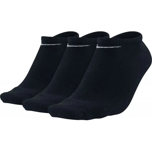 Nike Nike 3PPK VALUE NO SHOW 3PPK VALUE NO SHOW - Спортни (велосипедни)чорапи, черно, размер XXS