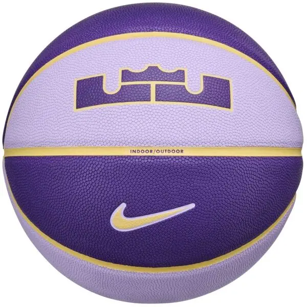 Nike Nike ALL COURT 2.0 8P L JAMES DEFLATED Баскетболна топка, лилаво, размер