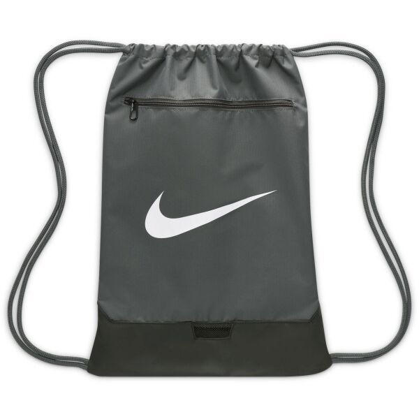 Nike Nike BRASILIA TRAINING GYM SACK Мешка, сиво, размер