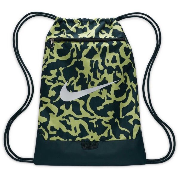 Nike Nike BRASILIA TRAINING GYM SACK Мешка, тъмнозелено, размер