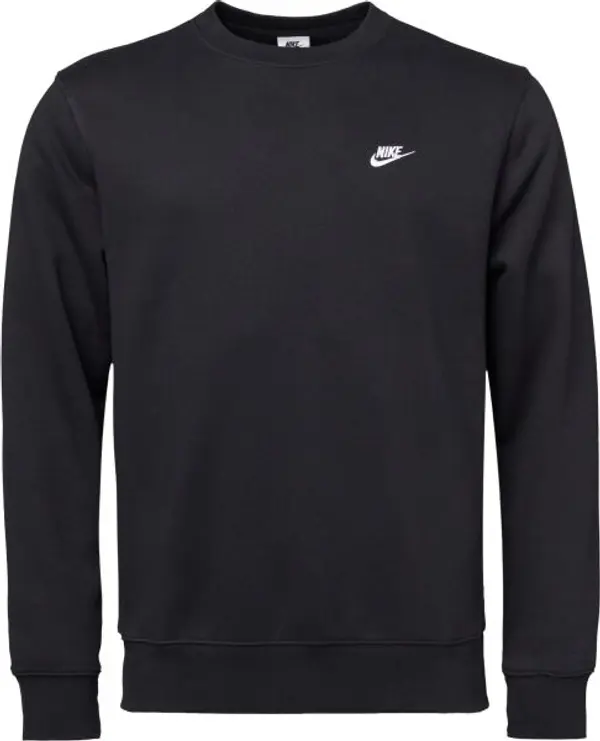 Nike Nike CLUB BB CREW Мъжки суитшърт, черно, размер