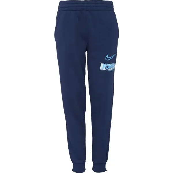 Nike Nike CLUB FLEECE Детски спортно долнище, тъмносин, размер