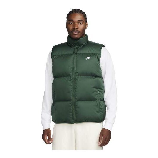 Nike Nike CLUB PUFFER Мъжки елек, тъмнозелено, размер