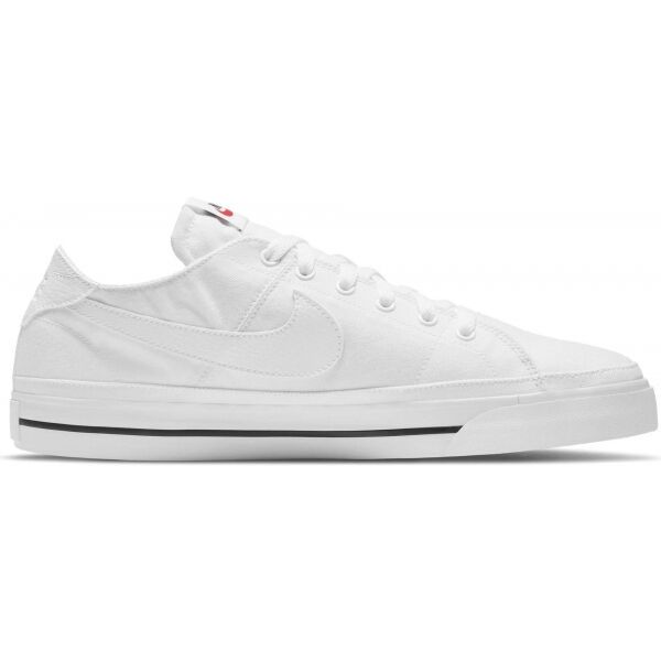 Nike Nike COURT LEGACY CANVAS Мъжки обувки за свободното време, бяло, размер 44