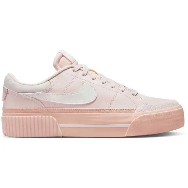Nike Nike COURT LEGACY Дамски ниски кецове, цвят сьомга, размер 38.5
