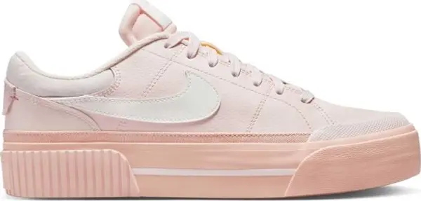 Nike Nike COURT LEGACY Дамски ниски кецове, цвят сьомга, размер 39