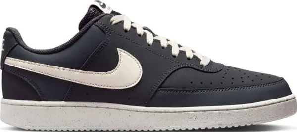 Nike Nike COURT VISION LOW PREMIUM Мъжки кецове, тъмносиво, размер 42