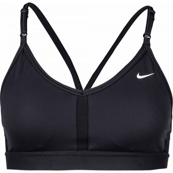 Nike Nike DF INDY V-NECK BRA W Дамско спортно бюстие, черно, размер