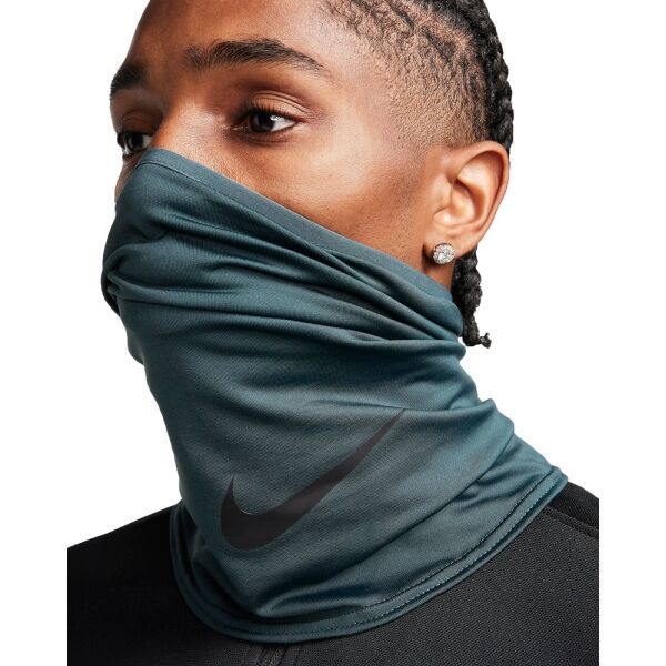 Nike Nike DF NECKWARMER WW Кръгъл шал, тъмнозелено, размер