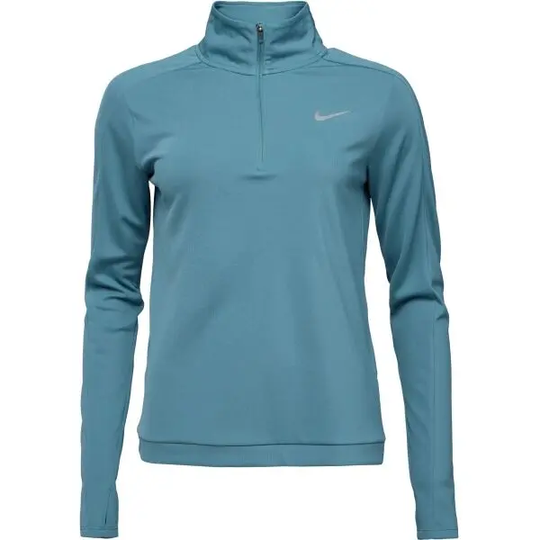 Nike Nike DF PACER HZ Дамски суитшърт за тренировка, светлосиньо, размер