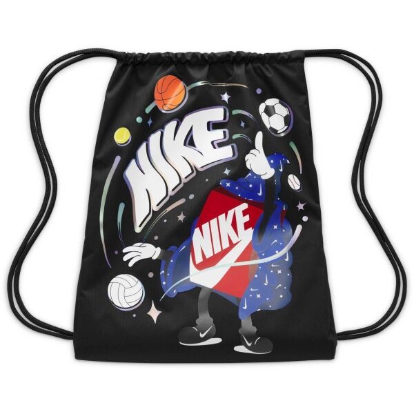 Nike Nike DRAWSTRING BAG Детска мешка, черно, размер