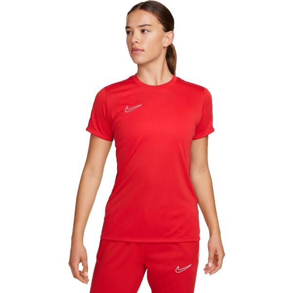 Nike Nike DRI-FIT ACADEMY Дамска къса тениска, червено, размер