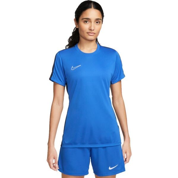 Nike Nike DRI-FIT ACADEMY Дамска къса тениска, синьо, размер