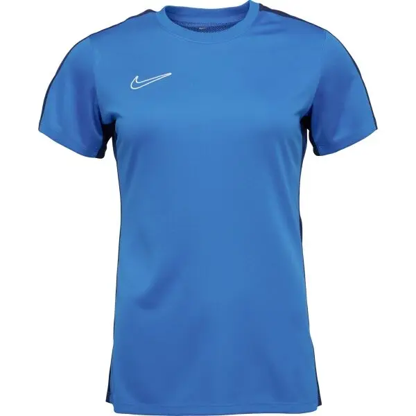 Nike Nike DRI-FIT ACADEMY Дамска къса тениска, синьо, размер