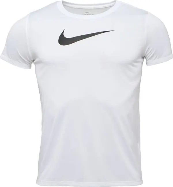 Nike Nike DRI-FIT Дамска тениска, бяло, размер
