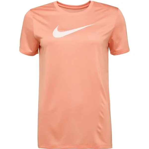 Nike Nike DRI-FIT Дамска тениска, цвят сьомга, размер