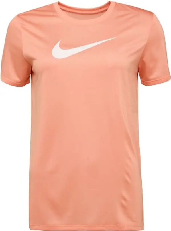 Nike Nike DRI-FIT Дамска тениска, цвят сьомга, размер
