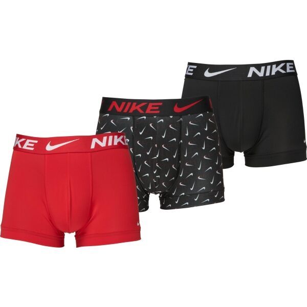 Nike Nike DRI-FIT ES MICR TRUNK 3PK Мъжки боксерки, черно, размер