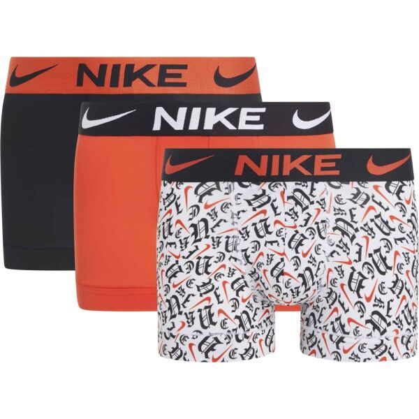 Nike Nike DRI-FIT ES MICR TRUNK 3PK Мъжки боксерки, червено, размер