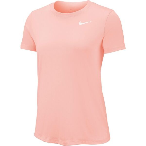 Nike Nike DRI-FIT LEGEND Дамска спортна тениска, цвят сьомга, размер