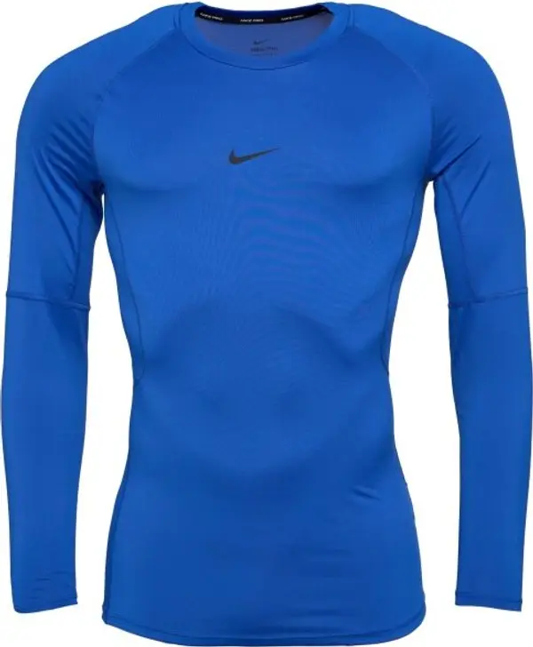 Nike Nike DRI-FIT Мъжка термо тениска, синьо, размер