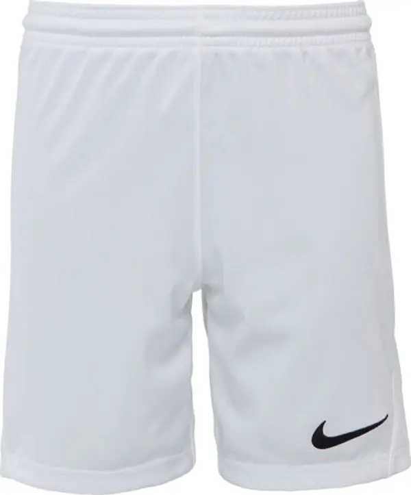 Nike Nike DRI-FIT PARK 3 JR TQO Футболни къси панталони за момчета, бяло, размер