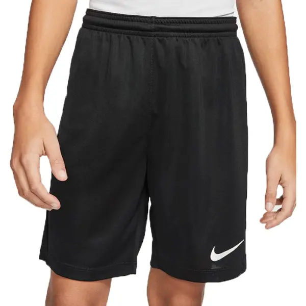 Nike Nike DRI-FIT PARK 3 JR TQO Футболни къси панталони за момчета, черно, размер