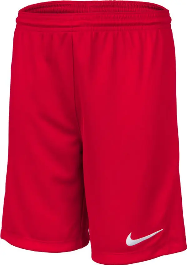 Nike Nike DRI-FIT PARK 3 JR TQO Футболни къси панталони за момчета, червено, размер