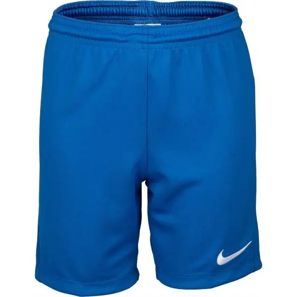 Nike Nike DRI-FIT PARK 3 JR TQO Футболни къси панталони за момчета, синьо, размер