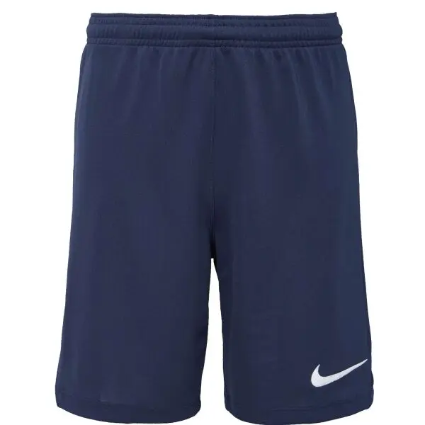 Nike Nike DRI-FIT PARK 3 JR TQO Футболни къси панталони за момчета, тъмносин, размер