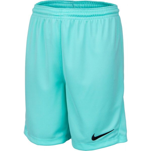 Nike Nike DRI-FIT PARK 3 JR TQO Футболни къси панталони за момчета, тюркоазено, размер