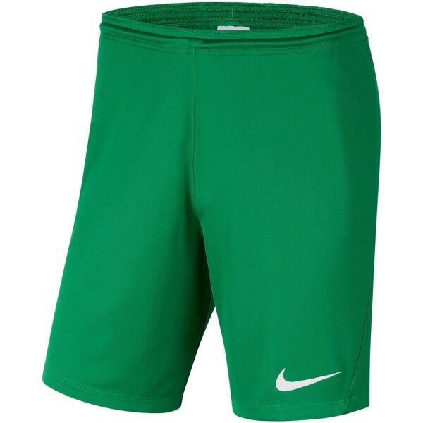 Nike Nike DRI-FIT PARK 3 JR TQO Футболни къси панталони за момчета, зелено, размер