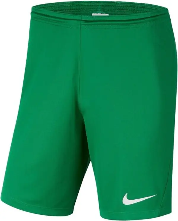 Nike Nike DRI-FIT PARK 3 JR TQO Футболни къси панталони за момчета, зелено, размер