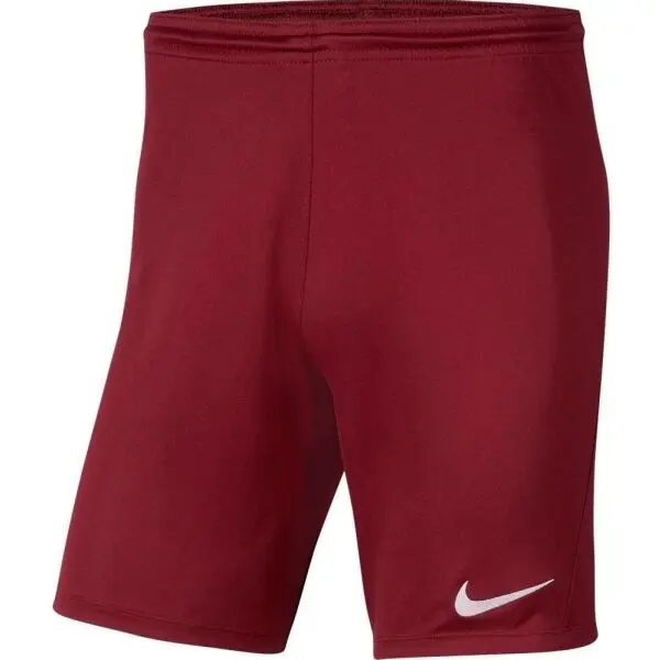Nike Nike DRI-FIT PARK 3 Мъжки къси панталони, винен, размер