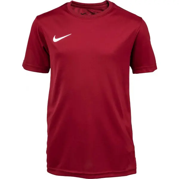 Nike Nike DRI-FIT PARK 7 JR Детска футболна фланелка, винен, размер