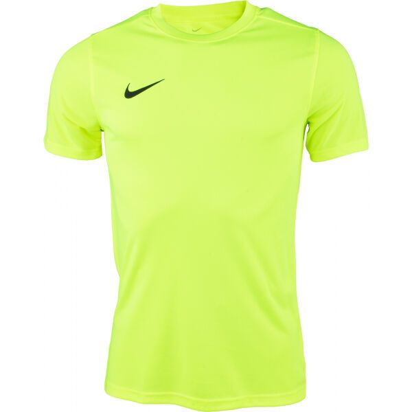 Nike Nike DRI-FIT PARK 7 Мъжка спортна тениска, светлоотразителен неон, размер