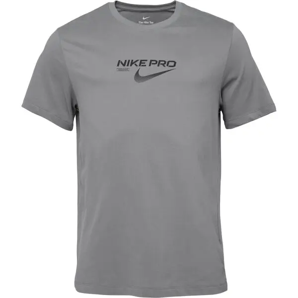 Nike Nike DRI-FIT TEE PRO TRAINING M Мъжки спортна тениска, тъмносиво, размер