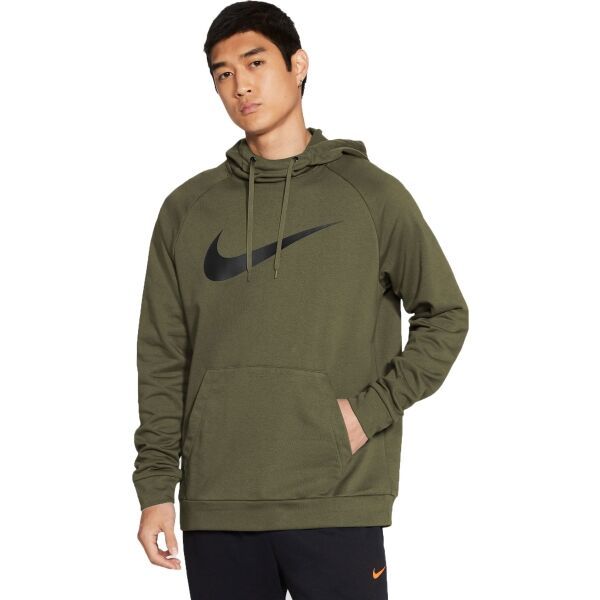 Nike Nike DRY HOODIE PO SWOOSH M Мъжки спортен суитшърт, khaki, размер