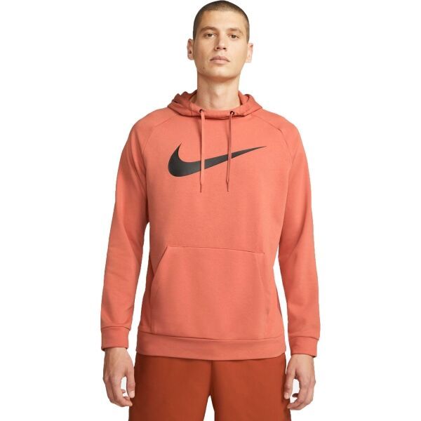 Nike Nike DRY HOODIE PO SWOOSH M Мъжки спортен суитшърт, оранжево, размер