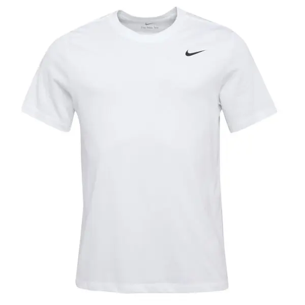 Nike Nike DRY TEE DFC CREW SOLID M Мъжка тениска за трениране, бяло, размер