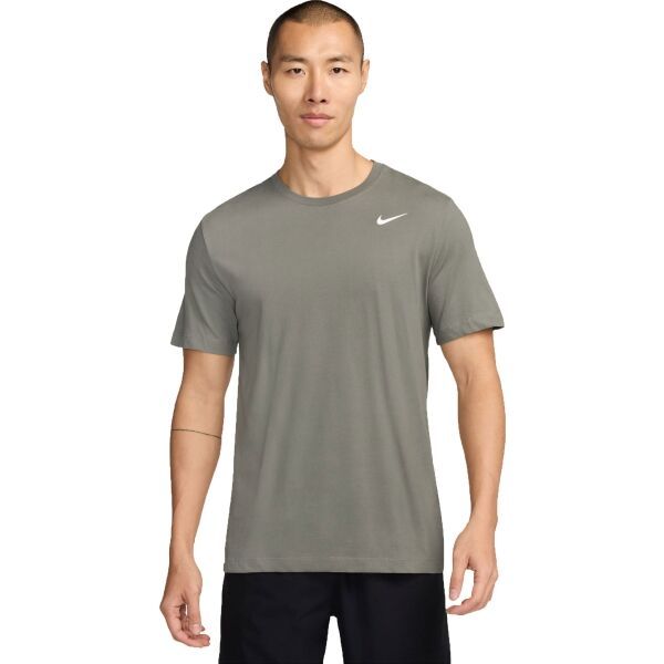 Nike Nike DRY TEE DFC CREW SOLID M Мъжка тениска за трениране, сиво, размер
