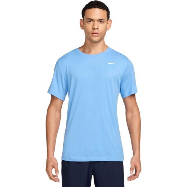 Nike Nike DRY TEE DFC CREW SOLID M Мъжка тениска за трениране, светлосиньо, размер