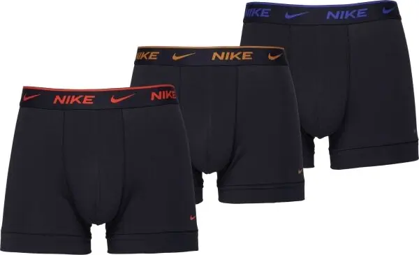Nike Nike EDAY COTTON STRETCH Мъжки боксерки, черно, размер