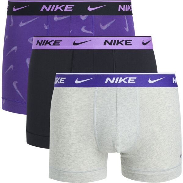 Nike Nike EDAY COTTON STRETCH Мъжки боксерки, лилаво, размер